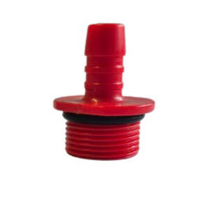 Support tétine tuyau niveau pression 16 mm

