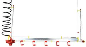 Kit pipettes 18 mètres avec pipettes tous les 16,6 cm, soit 72 abreuvoirs