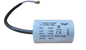 Condensateur Moteur Aspiration Plumeuse ZIPPY 10 µF