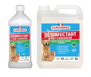 DESINFECTANT - HYGIENE - nettoyant désinfectant saniterpern  4-en-1