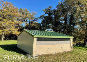 POULAILLER FIXE - poulailler fixe farmline 60 m2